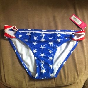 Xhilaration Stars and Stripes bathing suit bottom
